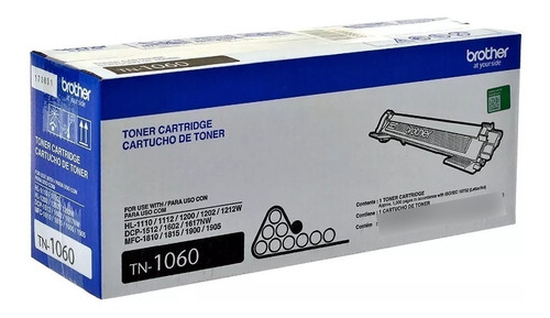 Toner Original Brother Tn1060 Hl1200 1212w Dcp1512