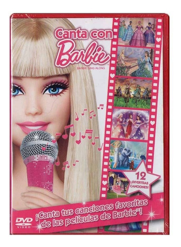 Canta Con Barbie Karaoke 12 Canciones  Dvd