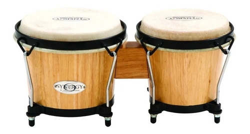 Toca 2100n Synergy Bongo 6 + 6 3/4 Madera Natural