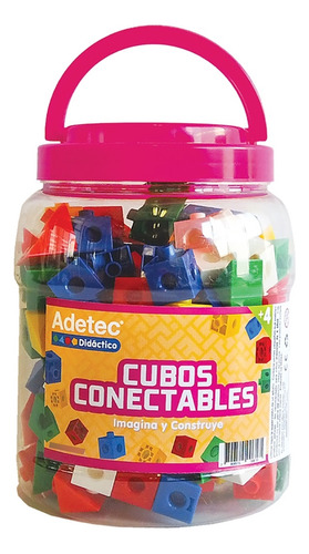 Cubos Conectables 140 Piezas Adetec - Ofieduc