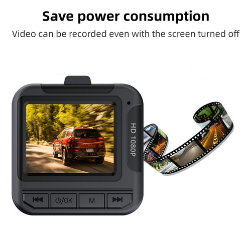 Cámara De Coche K Dash Cam 1080p, Mini Pantalla De Coche Da