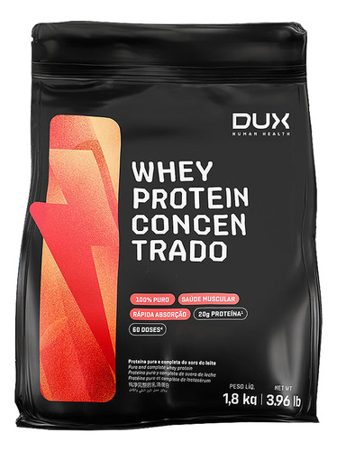 Refil Whey Em Pó / Wpc / Suplemento Alimentar Proteico - Dux