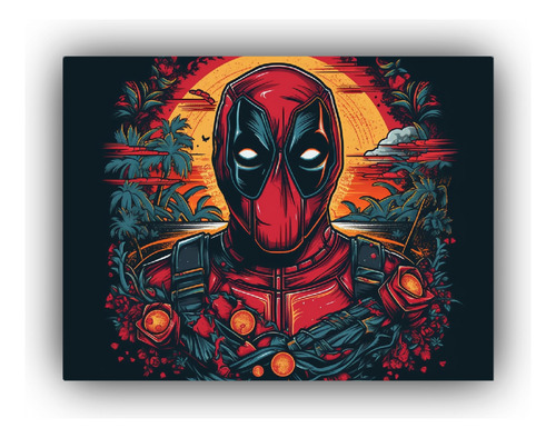 Poster Conceptual Dead Pool Alta Resolucion 50x40cm