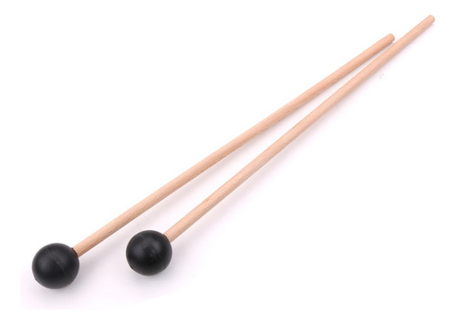 * 2 Piezas Glockenspiel Xilófono Marimba Mazo Baquetas Para
