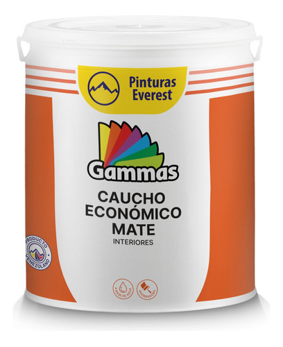 Pintura Caucho Mate Tipo C Economico Gammas Interiores Galon