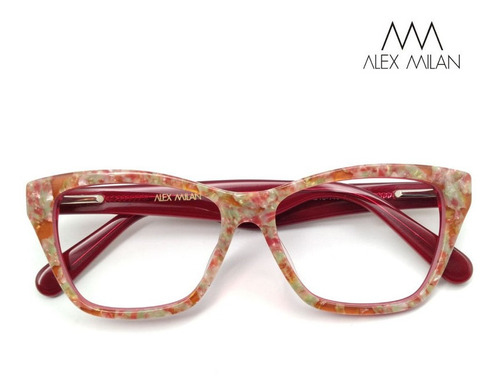 Armação De Grau Oculos Feminino Alex Milan Am 6013 C1