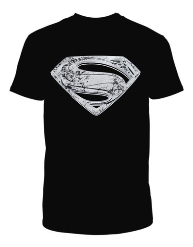 Camiseta Hombre Superman Plateado 1