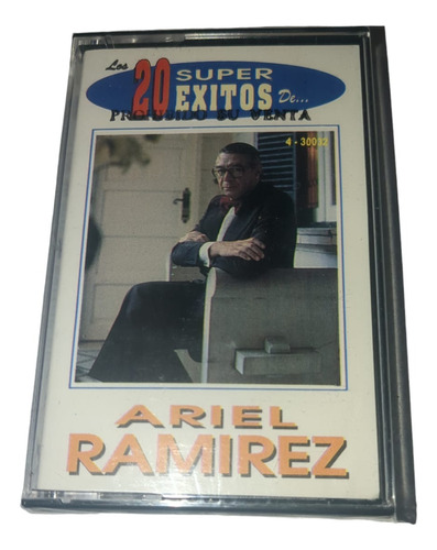 Cassette  Ariel Ramirez 20 Super Exitos Sellado Supercultura