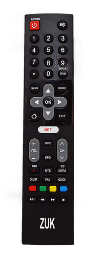 Control Remoto Tv Goldstar Go43fsm Quantic Ql49r18s 533 Zuk