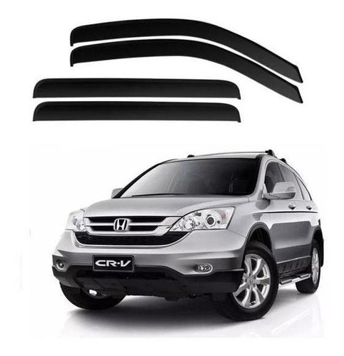 Calha Chuva Honda Crv 08-11 4 Portas