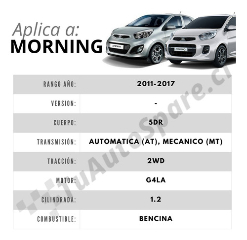 Sensor Oxigeno-o2 Morning (1.2) 2011-2017, Pos 1