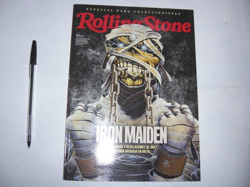 Revista Bookazine Rolling Stone Coleccionistas Iron Maiden