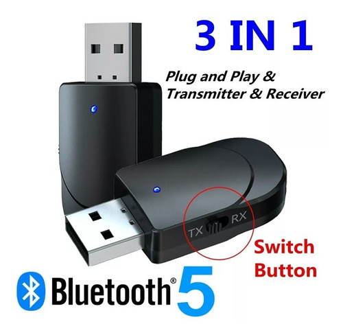 Receptor Transmiso De Audio Bluetooth 5.0