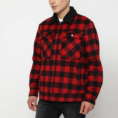 Chaqueta Hombre Ellus Check Inner Sherpa