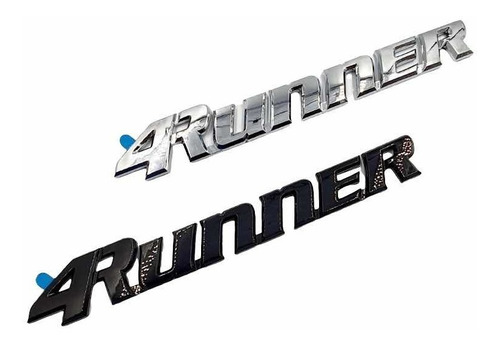 Emblema 4runner  Toyota Color Negro 