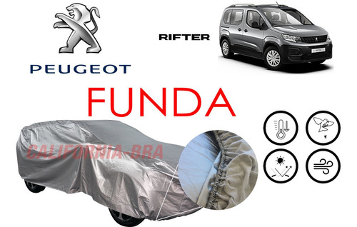Funda Cubierta Lona Cubre Peugeot Rifter 2021-2022