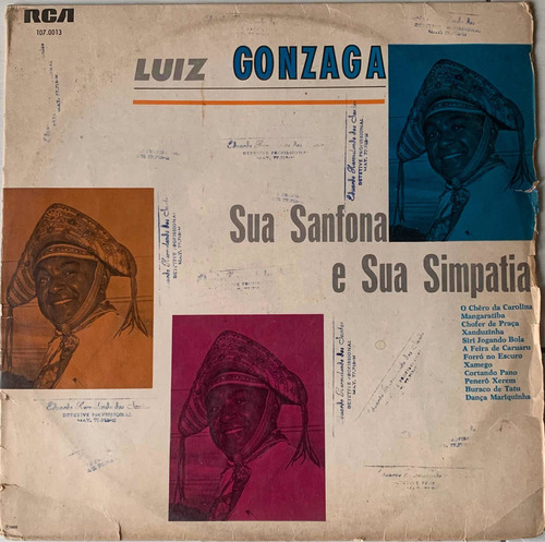 Lp Luiz Gonzaga - Sua Sanfona E Simpatia