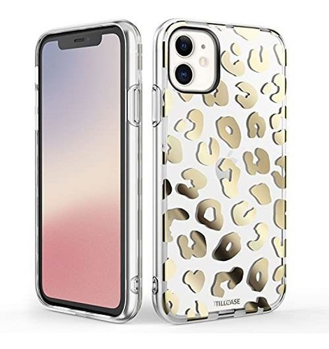 Tillcase Funda Para El iPhone 11 Flower Case, Patrón C3w7f