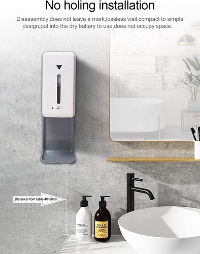 Dispensador De Jabon Liquido Automatico Capacidad 1000ml