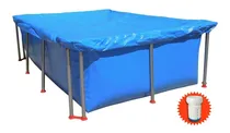 Comprar Cubre Pileta Pelopincho 1055 3,20x2,20 Mts + Boya O Ganchos