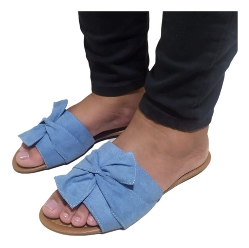 Imagem 2 de 7 de Rasteira Chinelo Rasteirinha Feminina Laço Lançamento