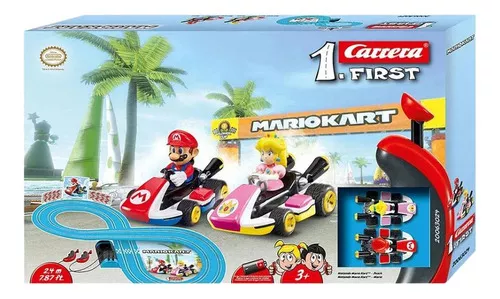 Autorama Super Mario Kart X Peach Carrera Pista2,4m Nintendo