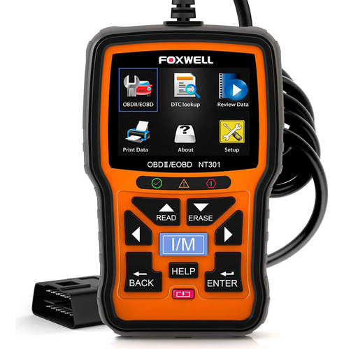 Foxwell Nt301 Obd2 Escaner Profesional Mejorado Obdii Lector