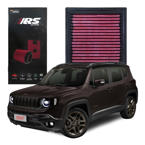Filtro Ar Esportivo Inbox Rs Jeep Renegade Limited 1.8 2018