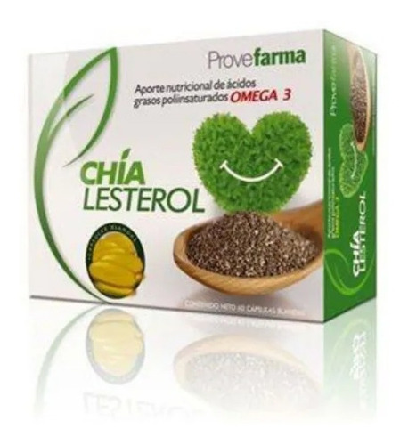 Suplemento Geonat Chialesterol Omega 3 Colesterol 60 Capsula