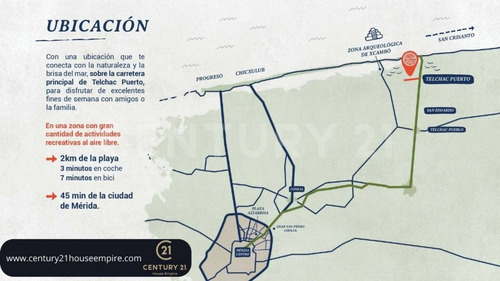 Imagen 5 de 25 de Terrenos Residenciales Cerca De Puerto Telchac:el Único Desarrollo Con 3 Cenotes