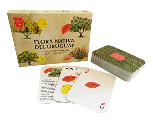 Juego Cartas | Flora Nativa Del Uruguay | Pika