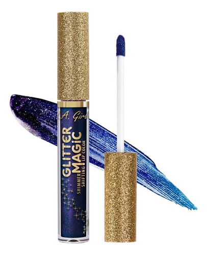 Labial Mágico Glitter Shimmer L.a Girl Color Starry Night