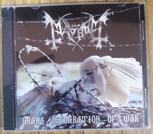 Mayhem Grand Declaration Of War [cd-postunder]