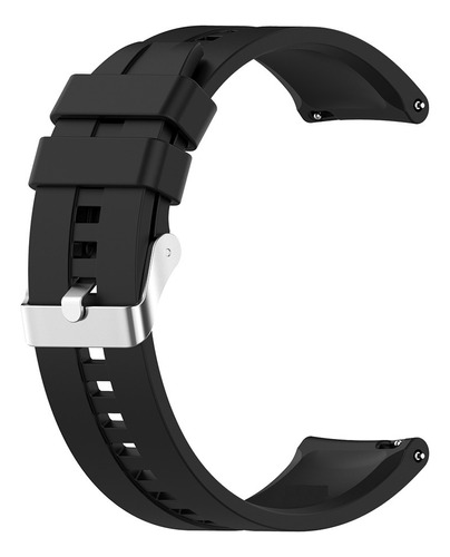 Pulseira Silicone New Compatível Com Smartwatch Colmi P42 Cor Preta