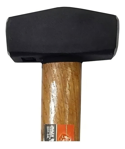 Maza Martillo Albañil 1000g 1kg Forjada Cabo Madera