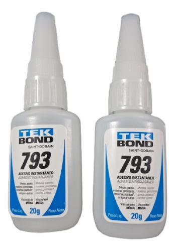 Cola Adesivo Inst 20gr 793 Tek Bond