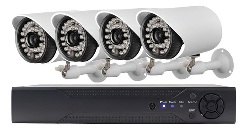 Kit 4 Camara Seguridad Wifi Kit Dvr Kit Camaras Dvr Camaras