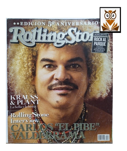 Revista Rolling Stone  El Pibe Valderrama - Futbol