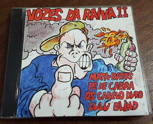 Vozes Da Raiva2 Cd Mata Ratos Pe De Cabra Os Cabelo Duro Gbh (Usado)