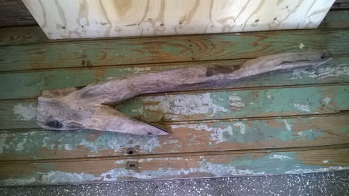 Antiguo Rustico Arado Mansero Mansera Tronco Arbol C Cuchill (Usado)
