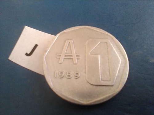 Moneda De Austral De 1 Uno Del Año 1989 De Argentina Cabildo