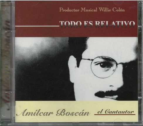 Cd - Amilcar Boscan / Todo Es Relativo - Original Y Sellado