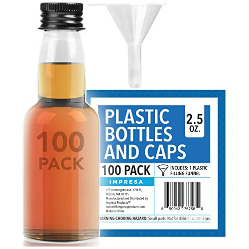75ml Mini Botellas De Licor (100 Unidades) - Ideal Para Cual