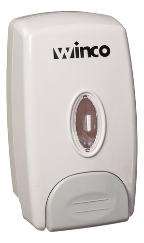 Winco Sd-100 Dispensador Manual De Jabón Blanco, Mediano