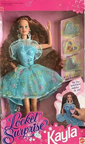 Barbie Medallón Sorpresa Kayla Muñeca Con 3 Vainas En Forma 
