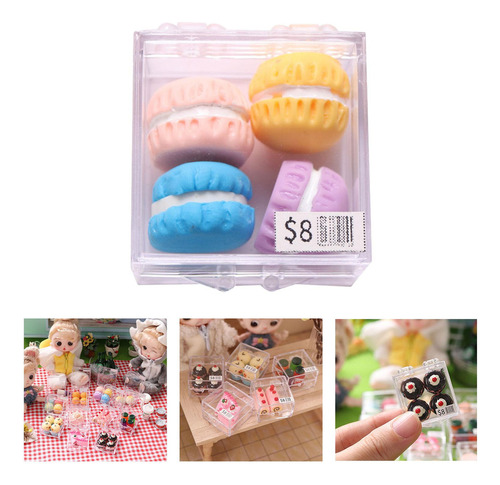 Xfw3 Caja De Postres En Miniatura, Mini Caja Para Estilo B