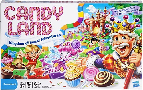 Hasbro Gaming Candy Land Kingdom Of Sweet Adventures Juego