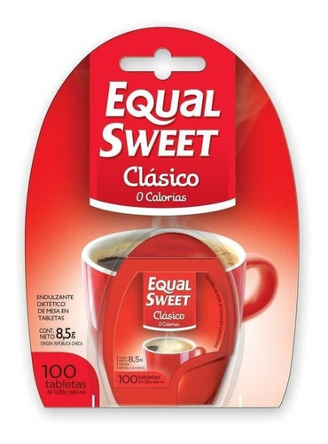 Equalsweet Clasico 100 Tabletas