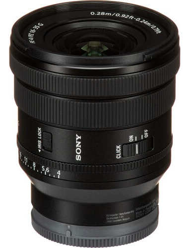 Lente Sony Fe Pz 16-35mm F/4 G Selp1635g S/juros