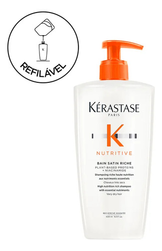 Kérastase Nutritive Bain Satin Riche - Shampoo 500ml